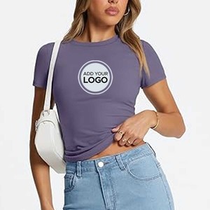 Tops de entrenamiento para mujer UPF50 + Camisetas de Yoga de ajuste holgado transpirable Camiseta de manga corta para correr Gimnasio Camiseta atlética - Product Image 6
