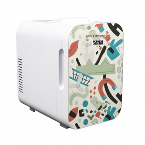 맞춤형 자동차 냉장고 휴대용 냉장고 컴팩트 <span class=keywords><strong>8L</strong></span> 미니 냉장고 스킨 케어 미용 음료 및 여행 - Product Image 3