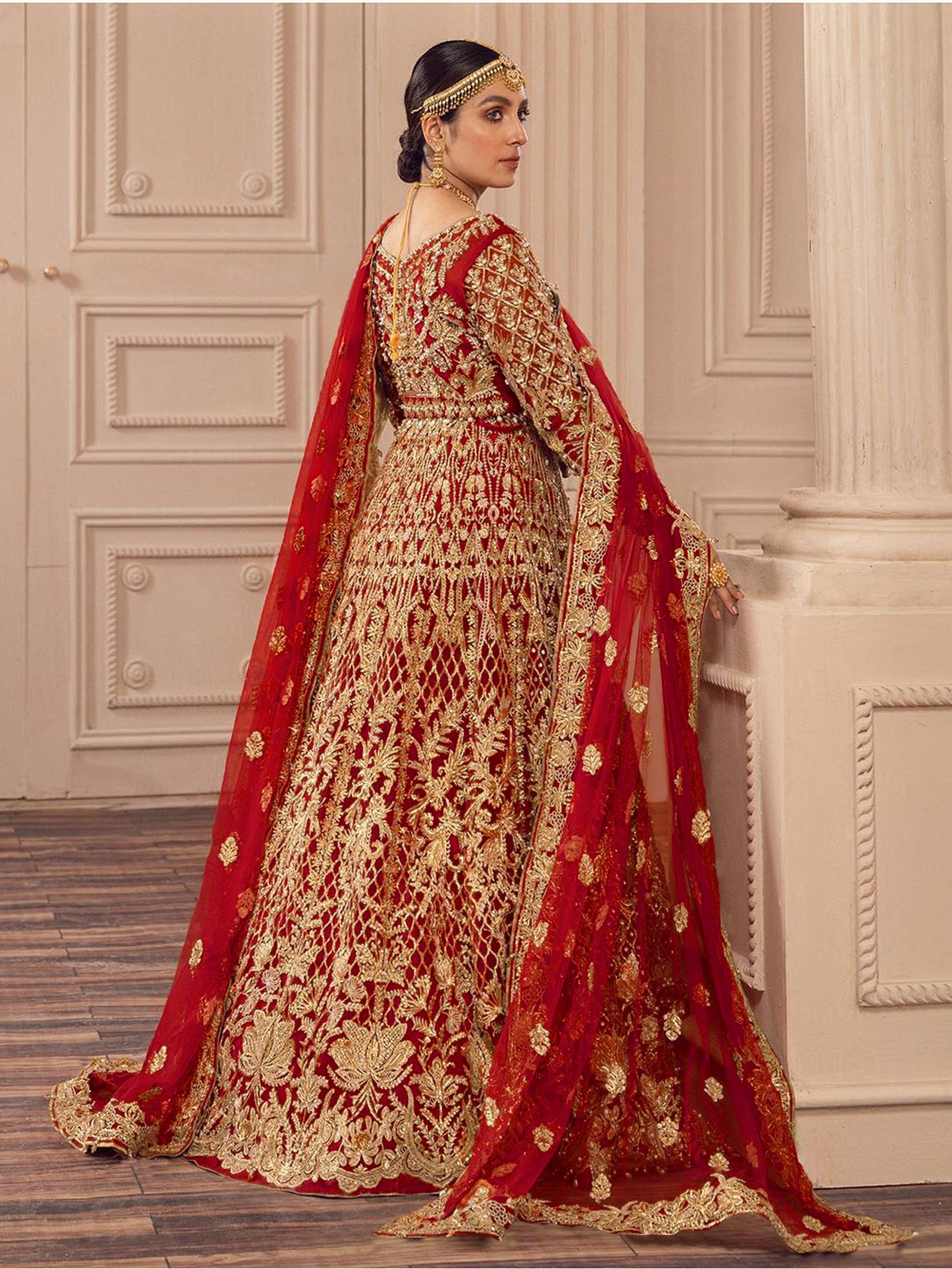 pakistani bridal dress design