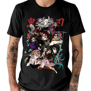 Camiseta de Algodón del Equipo de Demon Slayer, Ropa Promocional de Anime - Product Image 2