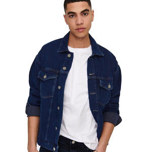 Nouveau modèle de veste en jean pour hommes du fabricant professionnel 100% coton dernier style meilleure qualité pour l'hiver prix raisonnable - Product Image 3