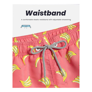 Pantalones cortos de playa para hombres de alta calidad con alta y calidad superior 100% poliéster 240 GSM Pantalones cortos de playa para hombres - Product Image 4