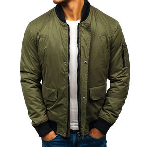 Blousons bombardiers personnalisés à la mode imperméables pour hommes OEM vêtements d'extérieur légers blouson d'aviateur pour vêtements de sport - Product Image 4