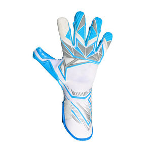 Best Lightweight Full-Finger Soccer Goalkeeper <b>Gloves</b> for Adults Durable Leather Made for Outdoor Use Made in Pakistan - Product Image 2