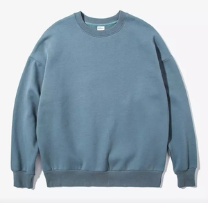 Venta al por mayor de sudadera de cuello redondo de punto con logotipo personalizado Unisex estampado en blanco hombres 100% algodón sudaderas de gran tamaño - Product Image 5