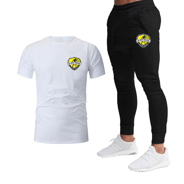 Black White T Shirts Pants Sets New Short Sleeved Puppy Print Fashion Brand Half Sleeve T Shirt Men S Palm Top Couple T Shirts Buy T Shirts Classic Man T Shirt 22 Wholesale Hooded Printed T Shirts