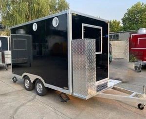 Affordable 12ft Food Truck <b>Trailers</b> Fully Equipped with Full Kitchen Equipments Customized Food Cart Towable Catering <b>Concession</b> - Product Image 2
