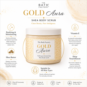 Exfoliante Corporal de Karité con Aura Dorada para Todo Tipo de Piel, con Efecto Hidratante y Luminoso - Product Image 2