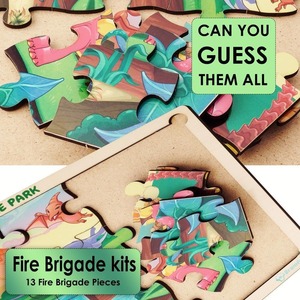Custom Wooden Dinosaur Puzzle - Educational Jigsaw <b>Toy</b> <b>for</b> <b>Toddlers</b> 2-4 Years, OEM/ODM Factory Price - Product Image 5