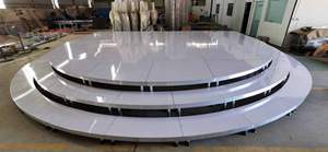 ดรีมเหมือนมืออาชีพที่เรียบง่ายวัสดุที่กำหนดเองโต๊ะเค้กสำหรับงานแต่งงานพร้อมสีที่กำหนดเอง - Product Image 3