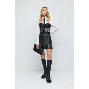 Luxe Velvet Casual Style Crop <b>Top</b> - Product Image 1