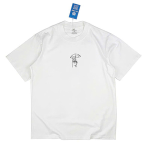Camiseta clásica unisex para hombre de todos los días, 100% algodón, diseño minimalista, tela transpirable suave, Vintage, ajuste holgado de talla grande, Verano - Product Image 2