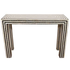 Console en incrustation d'os, table en incrustation d'os artisanale - Product Image 6
