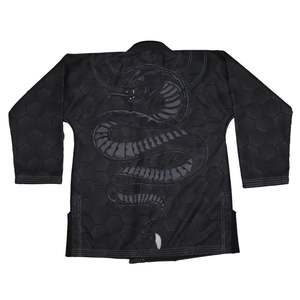 Promotions du fabricant, uniforme de BJJ de haute qualité unisexe, ensemble de kimono de BJJ en coton neuf, OEM Pakistan, Jiu Jitsu MMA traditionnel - Product Image 5