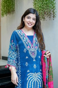 Traje Salwar Tradicional de Alta Calidad, Bordado en Tela de Seda de Primera Calidad, Multicolor, para Fiestas, Venta al por Mayor - Product Image 2
