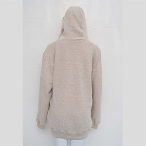 Comfortable Breathable Latest Hot Sale Travel Women's Long Hooded Lightweight Pullover Hoodies 100% Cotton Streetwear Low Price - Product Image 6