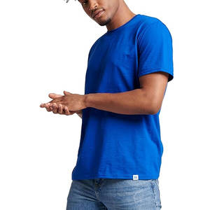 T-shirts de luxe à col rond pour hommes T-shirts en jersey de coton respirant Tailles personnalisées Couleur Slim Fit Next Level Private Label T Shirts - Product Image 1