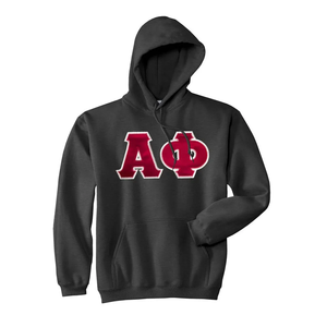 Sorority & fraternité coton polaire pull pour hommes lettres grecques personnalisées Alpha Kappaa Alpha grande taille sweat à capuche sweat - Product Image 2