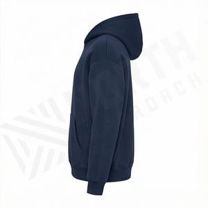 Sudadera con Capucha Oversize Unisex de Algodón Grueso para Invierno 2025, con Logotipo Serigrafiado, Estilo Urbano, Personalizable para Hombre, OEM - Product Image 3