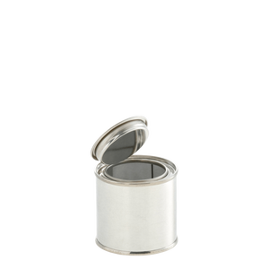 Tin Can 100 Ml with Screw Cap for Food Tea Candy Cookie Storage - Product Image 1