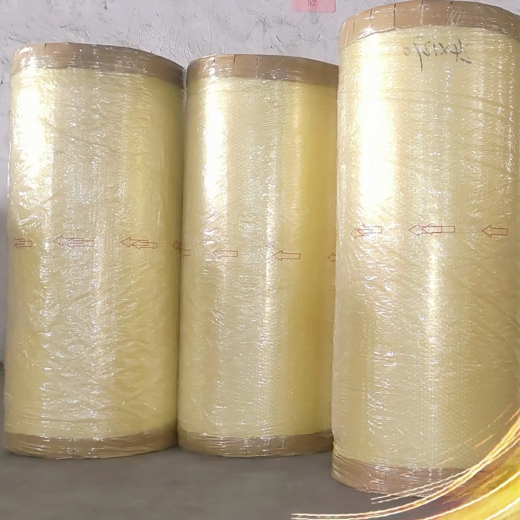 BOPP emballage ruban transparent en gros commercial peut couper de gros rouleaux gros rouleaux