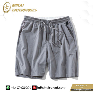 กางเกงขาสั้นหลวมกางเกงขาสั้นชายหาดขนาดใหญ่ขายส่ง OEM แฟชั่นกางเกงขาสั้นลําลองสีแดงผู้ชายฤดูร้อนแบรนด์ใหม่แห้งเร็ว - Product Image 4