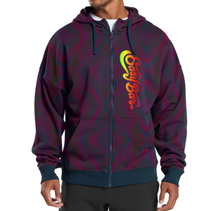 2025 vente en gros 100% coton mélangé Streetwear hommes brodé Logo surdimensionné pull à capuche numérique hiver à capuche pour unisexe - Product Image 5