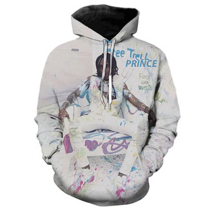 YNW Melly sudaderas con capucha hombres mujeres estampado rapero americano sudadera Hip Hop Harajuku hombres 3D estampado YNW Melly sudaderas con capucha abrigo de talla grande - Product Image 4