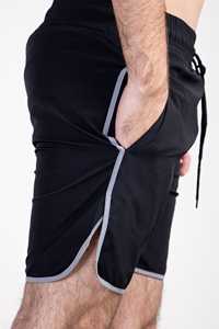 Servicio OEM/ODM, Shorts Deportivos Transpirables y Ecológicos de Alta Calidad al por Mayor para Hombre, 100% Algodón, Estilo Urbano, Vintage, Casual - Product Image 6