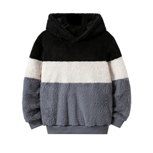 Pull en polaire sherpa chaud, quart de polaire, sweat-shirt moelleux et duveteux, pull en polaire sherpa super épais et lourd - Product Image 1