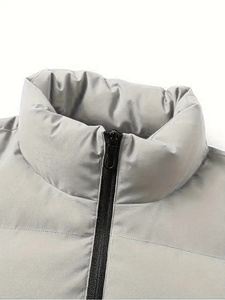 Chaqueta bomber de cuero personalizada directa de fábrica para hombre, transpirable e impermeable, estilo Hip Hop para invierno, precio al por mayor - Product Image 4