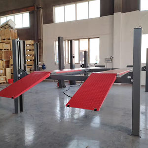Second Hand 8 Ton 4000kg Steel Four Post Hydraulic Car Lift for Workshop Equipment - Product Image 1