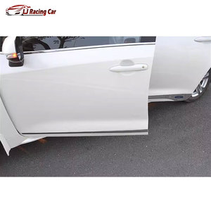 Tira de guarnición de línea de moldura de puerta lateral de coche con aspecto de carbono ABS para Toyota Sprinter <span class=keywords><strong>Corolla</strong></span> Altis Prestige Sporty Sedan E210 2020-2025 - Product Image 6
