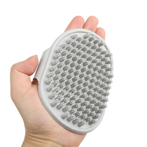 Luxury Eco-Friendly Silicone Rubber <strong>Pet</strong> Cat Bath Brush Custom <strong>for</strong> Small Animals Stocked Bathroom Use <strong>Tool</strong> <strong>for</strong> Dogs - Product Image 6