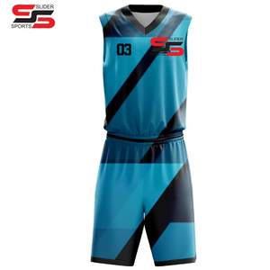 Ensembles de basket-ball personnalisés Maillot et short Maillot de basket-ball à sublimation Conception uniforme Vêtements de sport Uniformes de basket-ball - Product Image 6