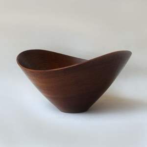 Bol à fruits ou à salade en bois de mangue naturel durable, réutilisable et fait à la main 100% naturel - Product Image 2