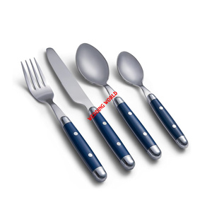 Black Finished Set of Five Metal Cutlery Superior Quality Designer Flatware Classic Stylish Wholesale Metal Cutlery - Product Image 5