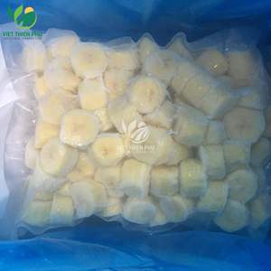 Tranches de bananes surgelées IQF / morceaux en gros, meilleur prix d'usine, bananes entières surgelées, OEM, forme découpée sur mesure au Vietnam - Product Image 4