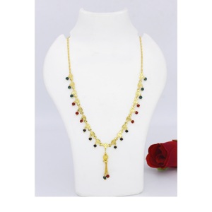 Chain Necklace Jewelry Wholesale Hot Selling Classic Adjustable Gold Plated Dubai Chain <b>Indian</b> Jewelry Design - Product Image 1
