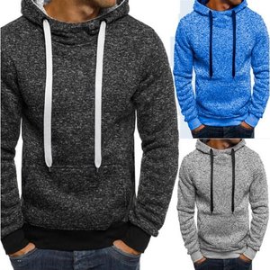 Wholesale High Quality Unisex Pullover <b>Light</b> Weight Hoodies Custom Design Logo Winter Made Polyester/Cotton Plain Dyed Custom - Product Image 2
