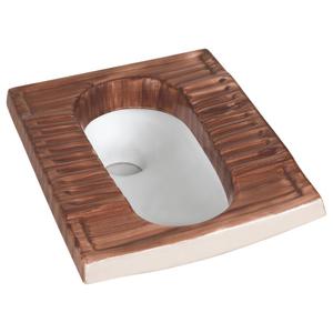 Azul moderno diseño asiático portátil de cerámica sin montura WC piso inodoro sentadillas Pan para baño Orissa Pan - Product Image 2