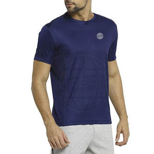 T-shirt coupe sèche personnalisé pour les sports d'équipe tissu tricoté 100% coton à séchage rapide avec logo imprimé - Product Image 4