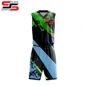 Hecho en Pakistán Servicio OEM Diseño personalizado Baloncesto Desgaste Uniformes Cómodo Sublimado Adultos Baloncesto Uniforme - Product Image 6