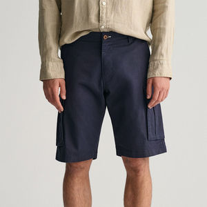 Pantalones cortos Cargo de gran tamaño de algodón puro, pantalones cortos multibolsillos informales de verano para hombres, pantalones cortos Cargo de algodón para hombres, servicio OEM - Product Image 1