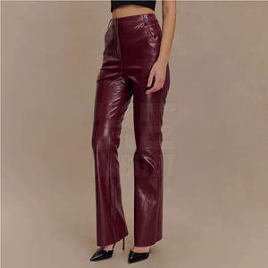 Pantalons en cuir pour femmes, cuir souple de haute qualité, durables et élégants pour les activités de plein air - Product Image 3