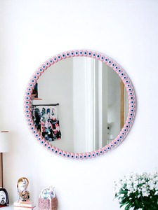 Miroirs de salle de bain artisanaux en verre, écologiques, reflétant l'art, pour sublimer votre espace de bain, application murale, usage domestique - Product Image 5