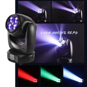 4*40W Projecteur <span class=keywords><strong>de</strong></span> scène LED RGBW pour discothèque, fête, club, bar, avec zoom et tête mobile RGBW - Product Image 3