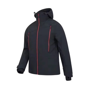 Veste Softshell pour homme, nouvelle arrivée, style fermeture éclair personnalisée, vêtements décontractés, légère, vente en gros, vêtements d'extérieur, veste Softshell à capuche - Product Image 4