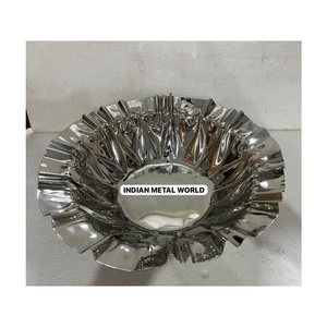 Dernier bol de service en chocolat argenterie Sweet Desert Display Home Vaisselle Bol à chocolat Porte-bonbons par Indian Metal World - Product Image 2