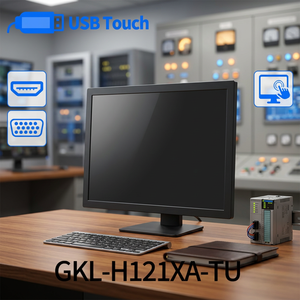 Monitor de Rack de Alta Calidad sin Controlador, Configuración Rápida, Monitor Táctil de Rack Industrial PNP con Soportes de Montaje en Rack - Product Image 1